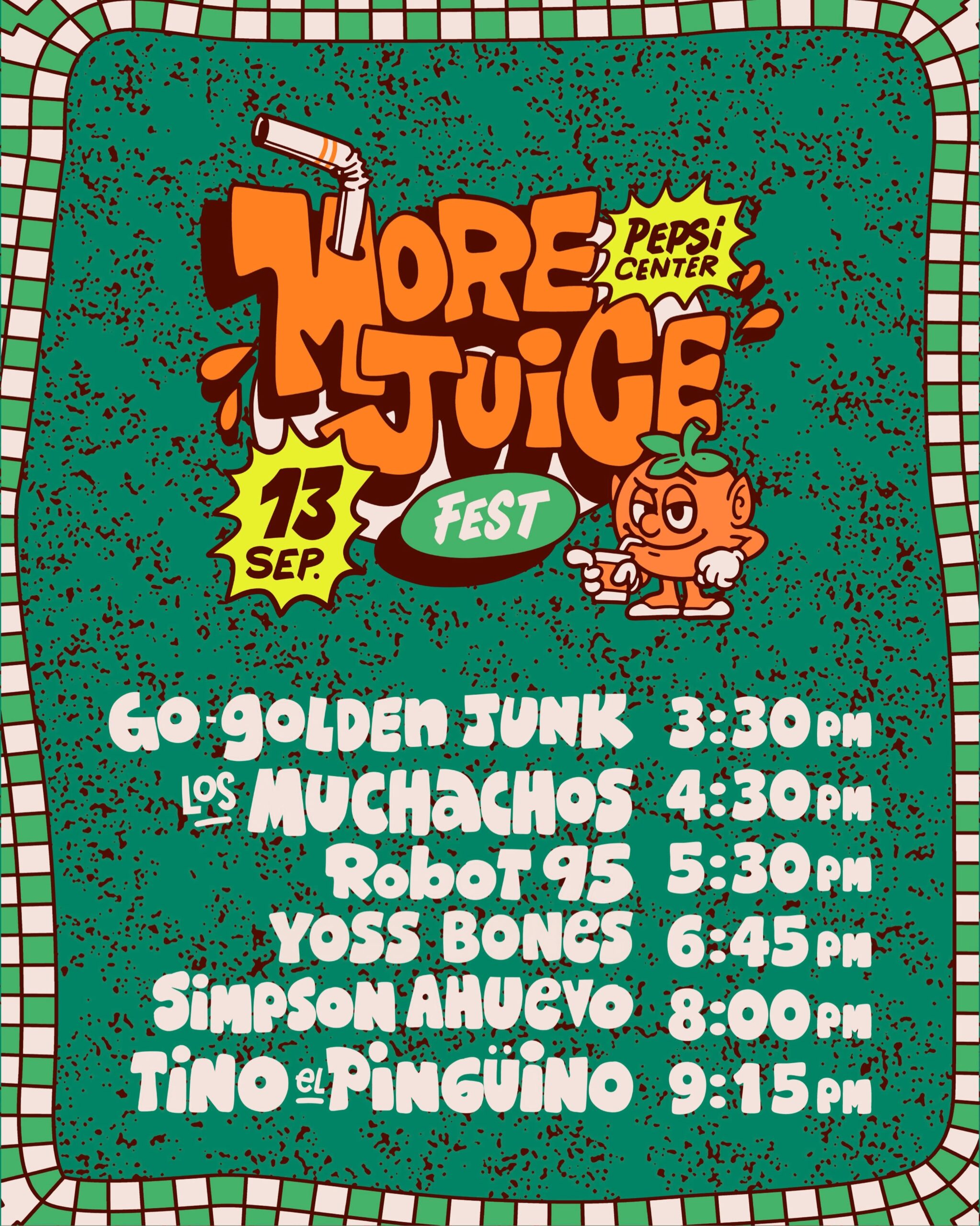 Festival More Juice Fest Pepsi Center de la Ciudad de México