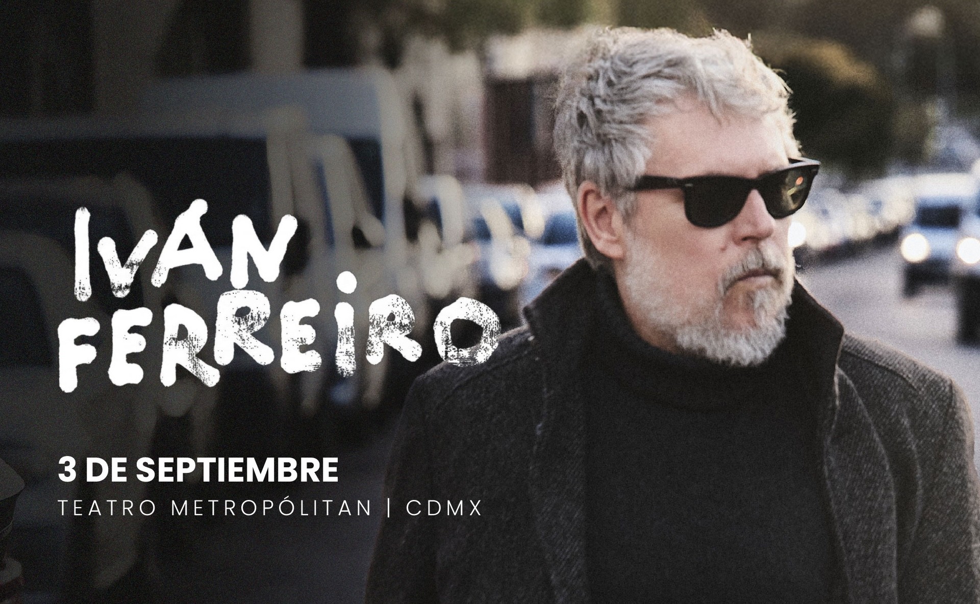 Iván Ferreiro en el Teatro Metropólitan