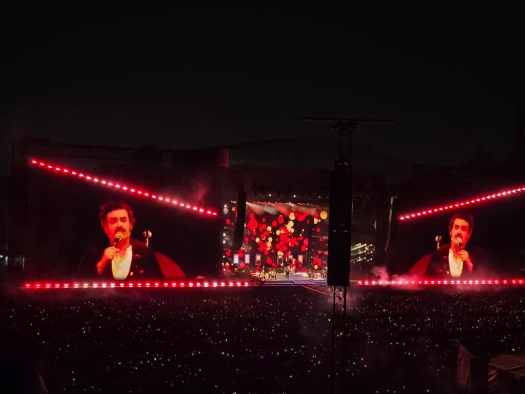 Enjambre concierto en el Estadio GNP Seguros