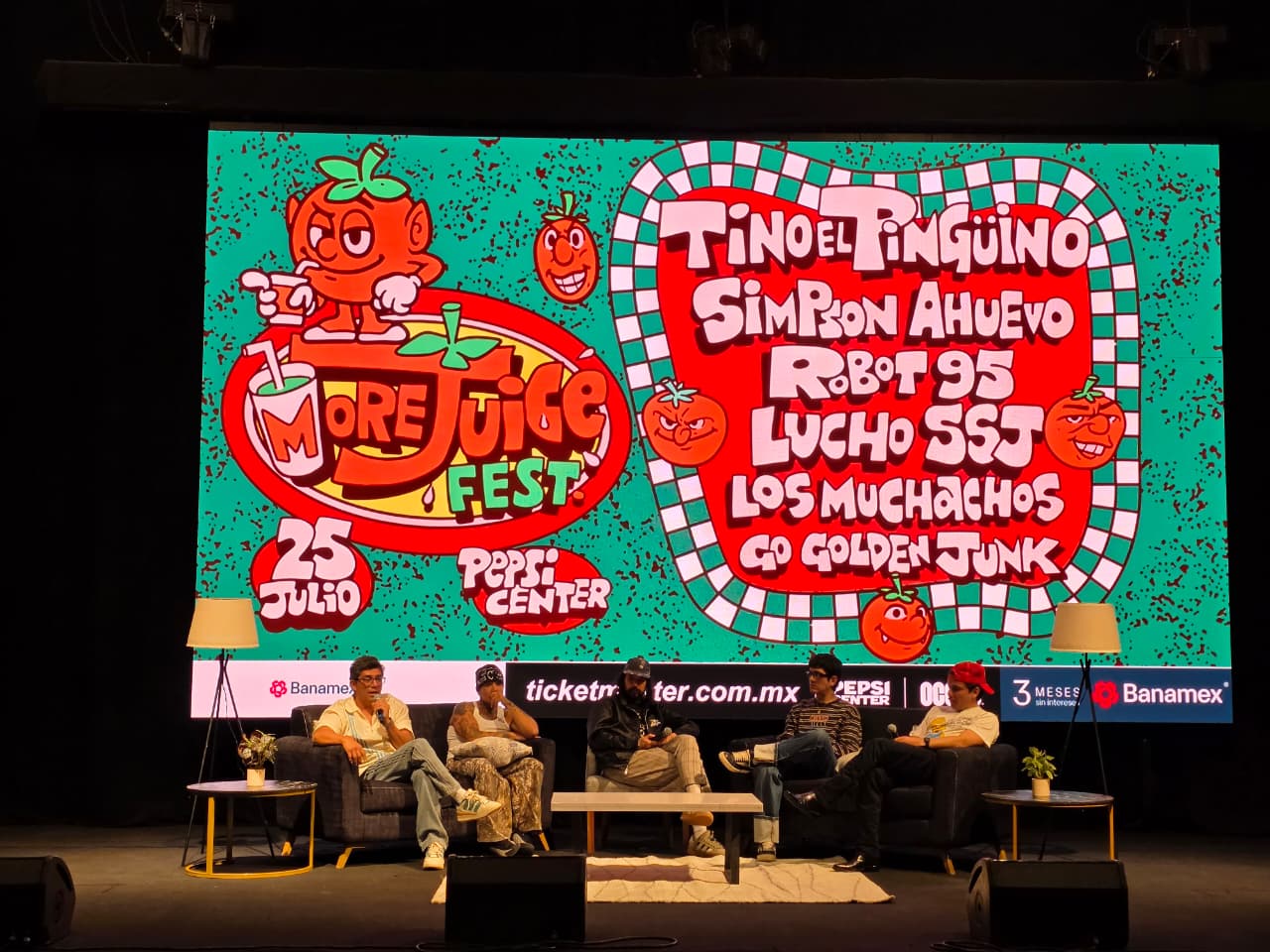 Festival More Juice Fest Pepsi Center de la Ciudad de México