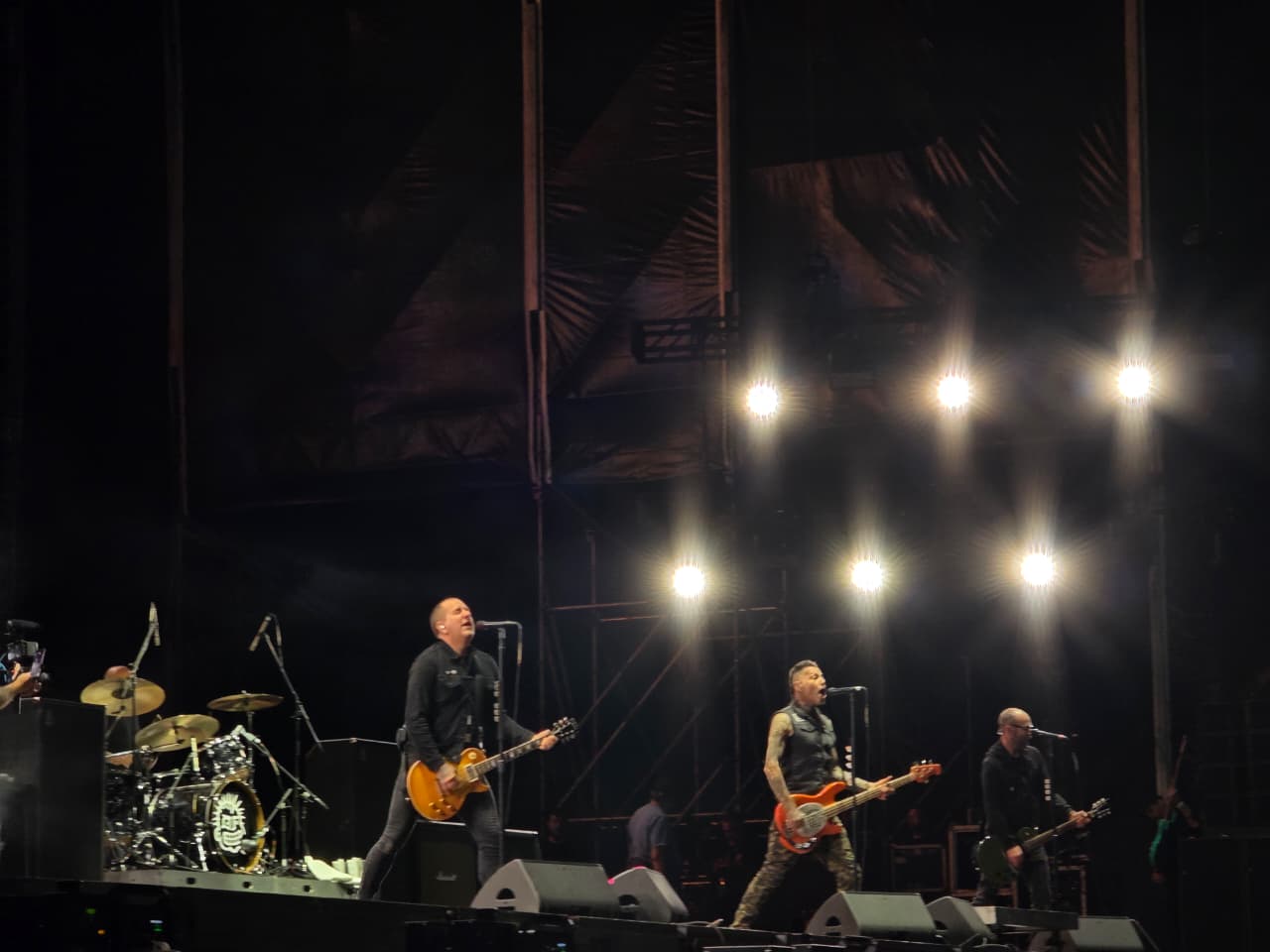 MXPX durante el Vans Warped Tour México domingo