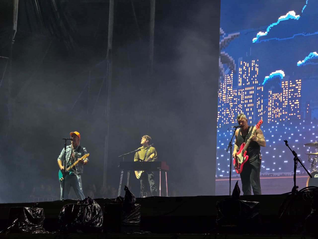 All Time Low durante el Vans Warped Tour México domingo